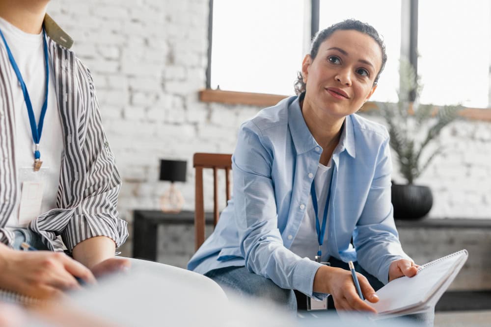 icensed therapist providing therapy in Madison WI in a private counseling setting