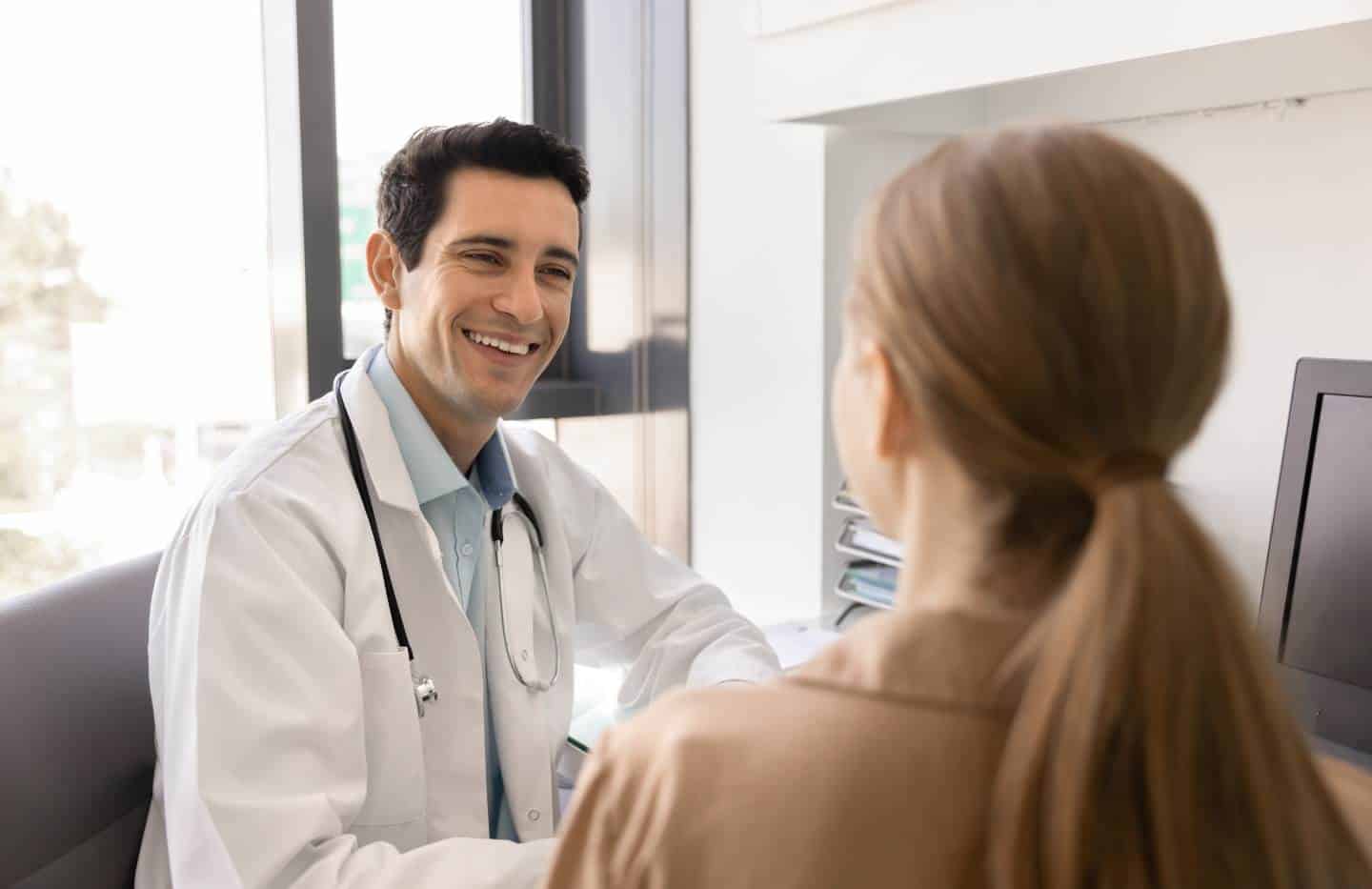 Medical professional providing support during MDMA addiction treatment in Madison, WI.