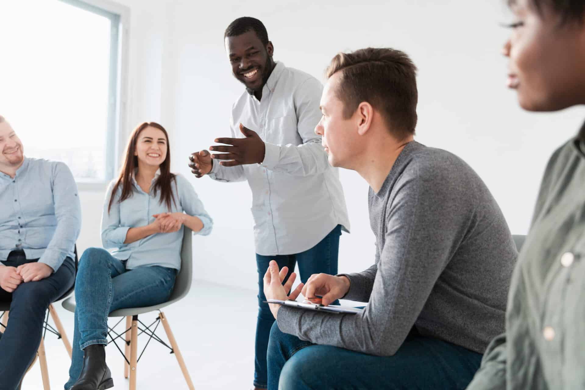 People share their experiences during Hallucinogen Addiction Treatment in Madison, WI.